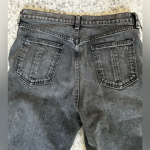 Rag & Bone NWT black / grey straight leg jeans - Picture 12 of 14